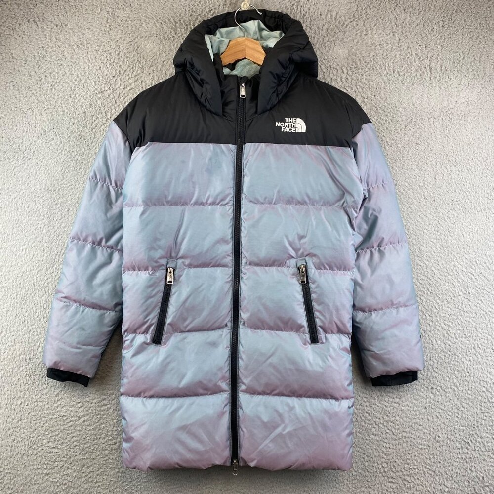 The North Face Kids Jacket - Black and Iridescent Gray